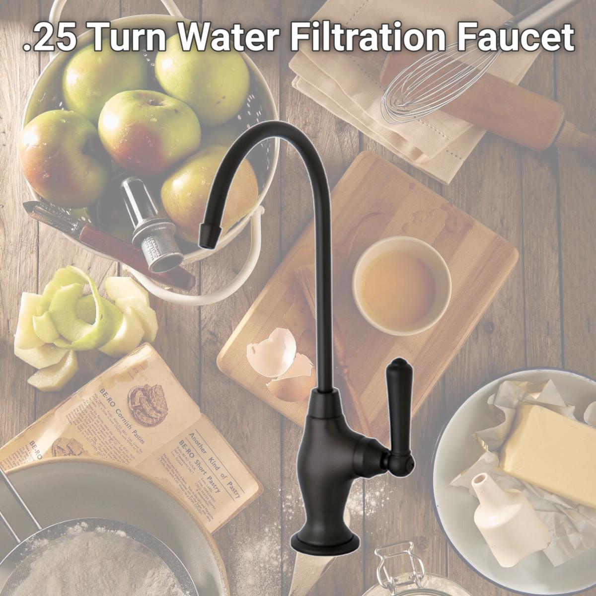 Picture of Kingston Brass KS3195NML .25 Turn Water Filtration Faucet