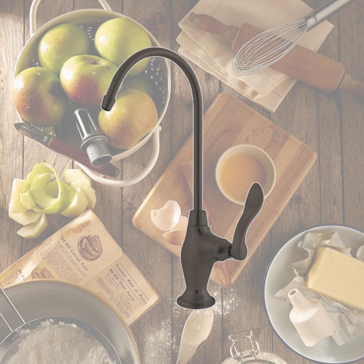 Picture of Kingston Brass KS3195NFL Gourmetier NuWave French Water Filtration Faucet- Oil Rubbed Bronze