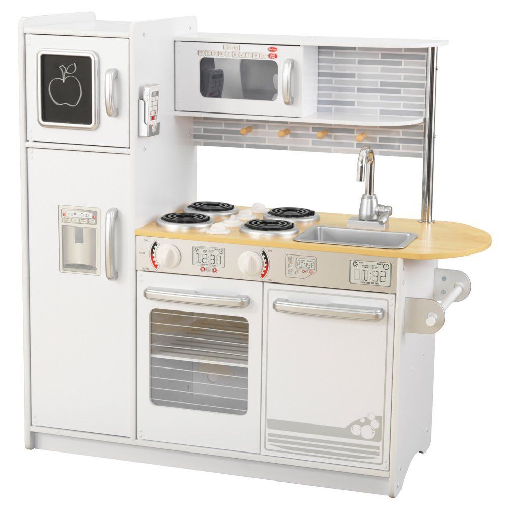 53364 Uptown White Play Kitchen - 45.9 x 17.5 x 40.5 in.
