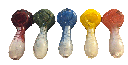 675894 Color Smoking Frit Spoon Pipe Bowl