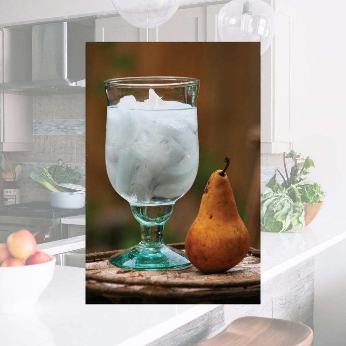 Picture of Kalalou CRL1234 4 x 8 in. Recycled Water Goblet - Large - Case of 6