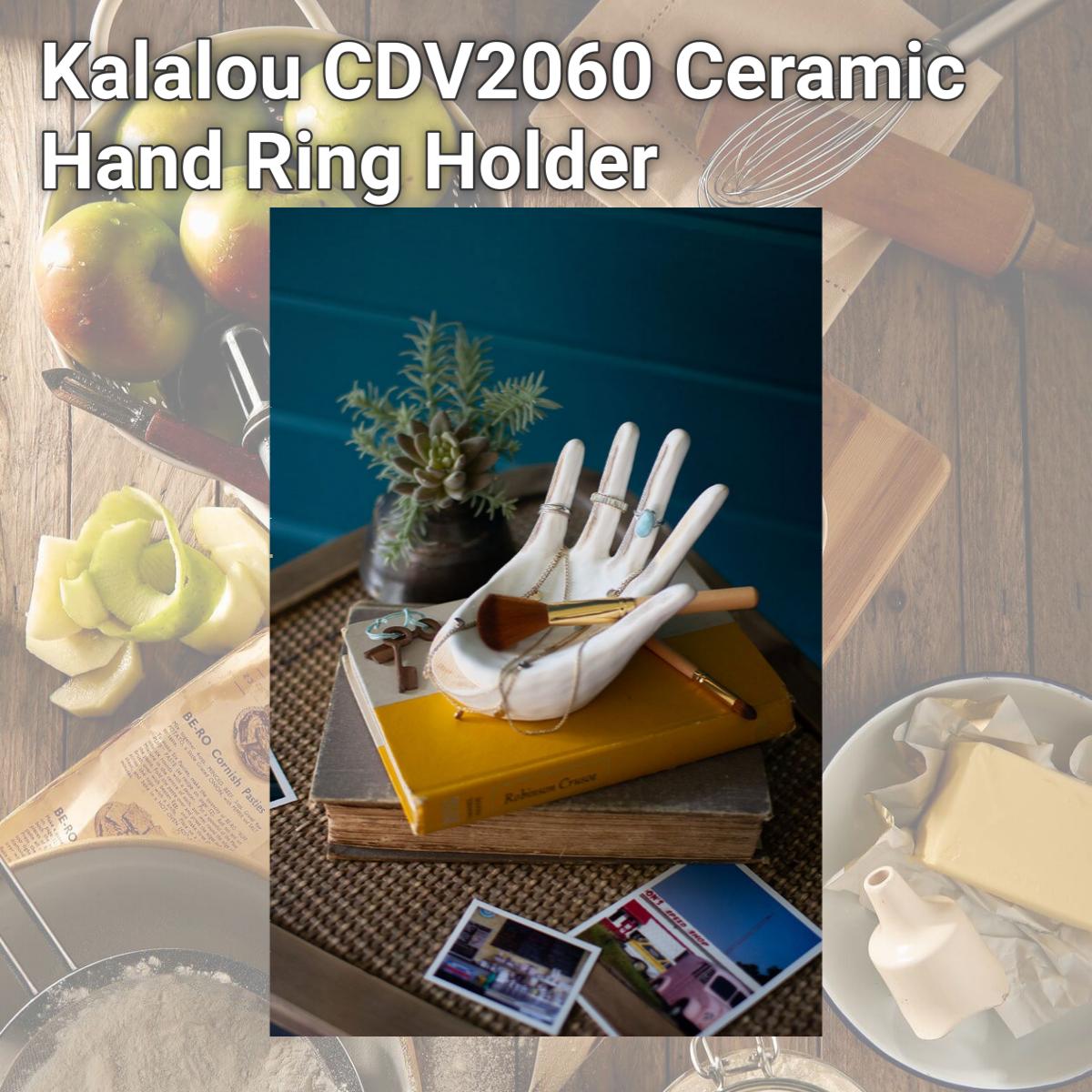 Picture of Kalalou CDV2060 Ceramic Hand Ring Holder