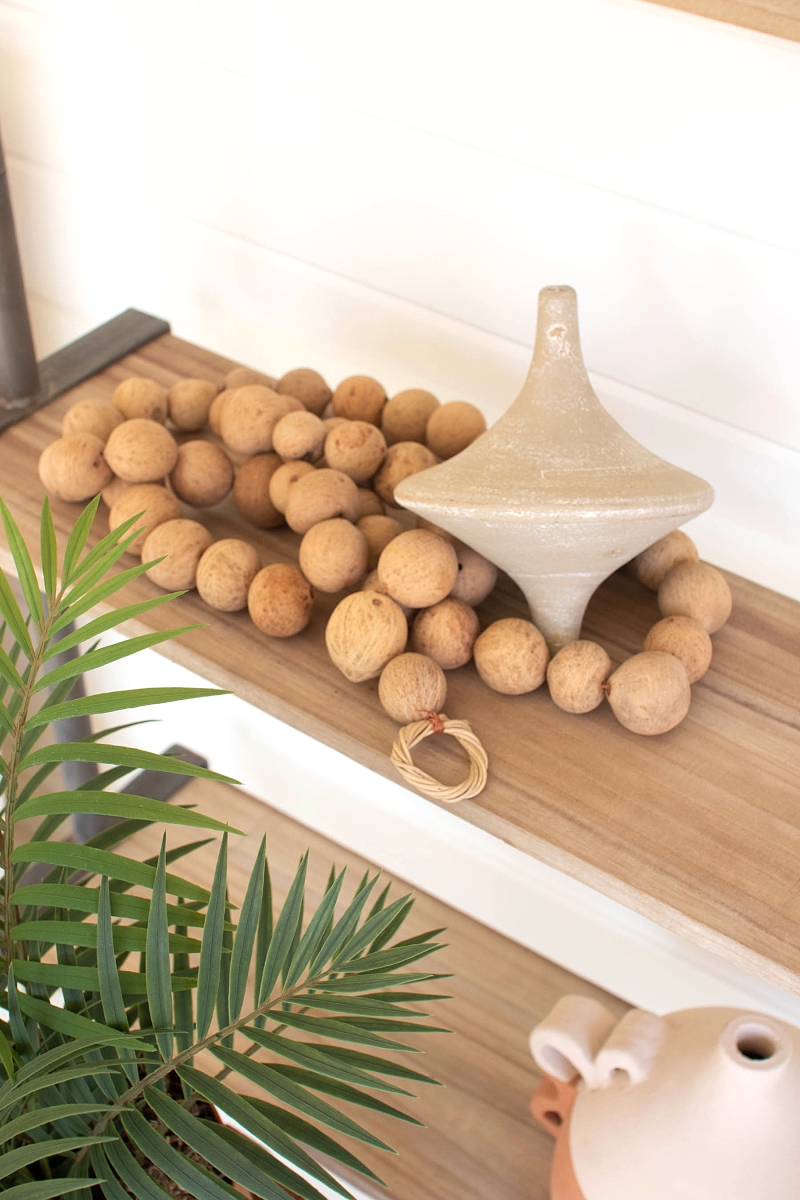 Picture of Kalalou NSBE1026 72 in. Dried Gourd Ball Garland