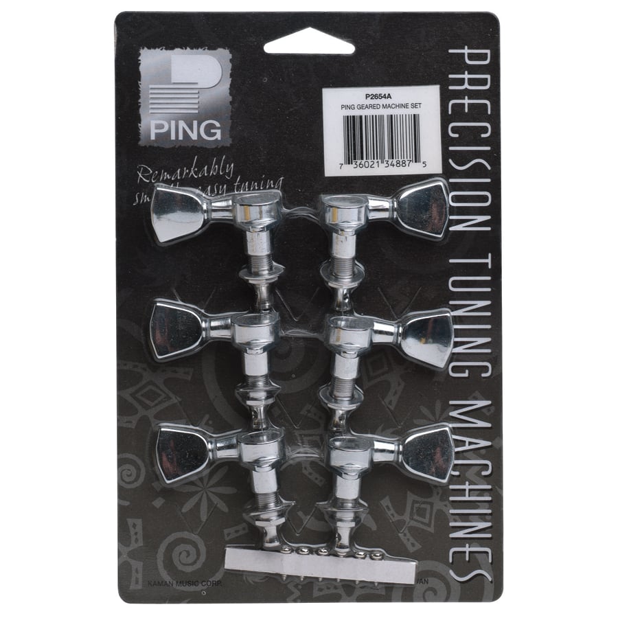 UPC 736021348875 product image for P2654A-U Venetian Button Individual Chrome 3 Plus 3 Electric Guitar | upcitemdb.com