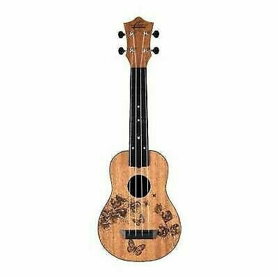 UPC 801128000046 product image for OUNBFLY-A-U Butterfly Soprano Ukulele, Basswood Top & Plastic Bowl Back - Ou | upcitemdb.com