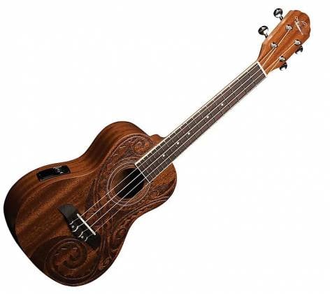 UPC 801128000114 product image for OU2ETAT-A-U Concert Mahogany Tattoo Acoustic & Electric Ukulele | upcitemdb.com