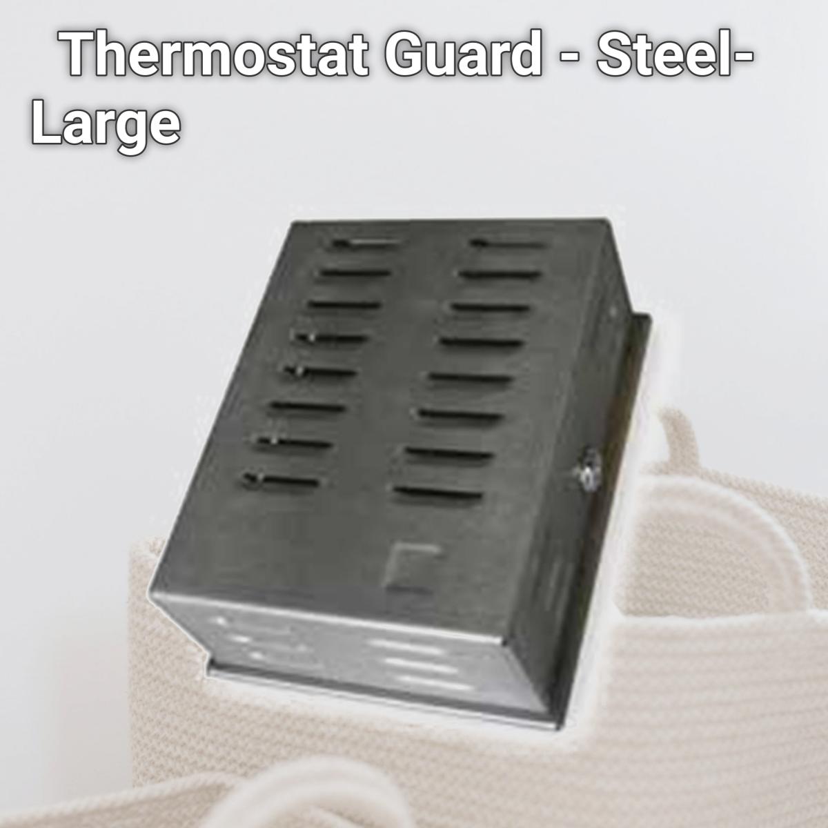 Picture of Tempro TP07SS Thermostat Guard - Steel- Large