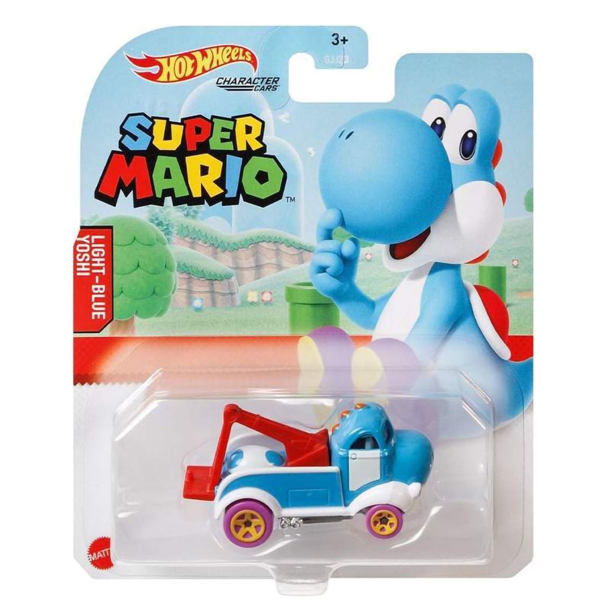 UPC 887961907674 product image for 30383985 Hot Wheels Super Mario Character Yoshi Toy Cars, Light-Blue | upcitemdb.com