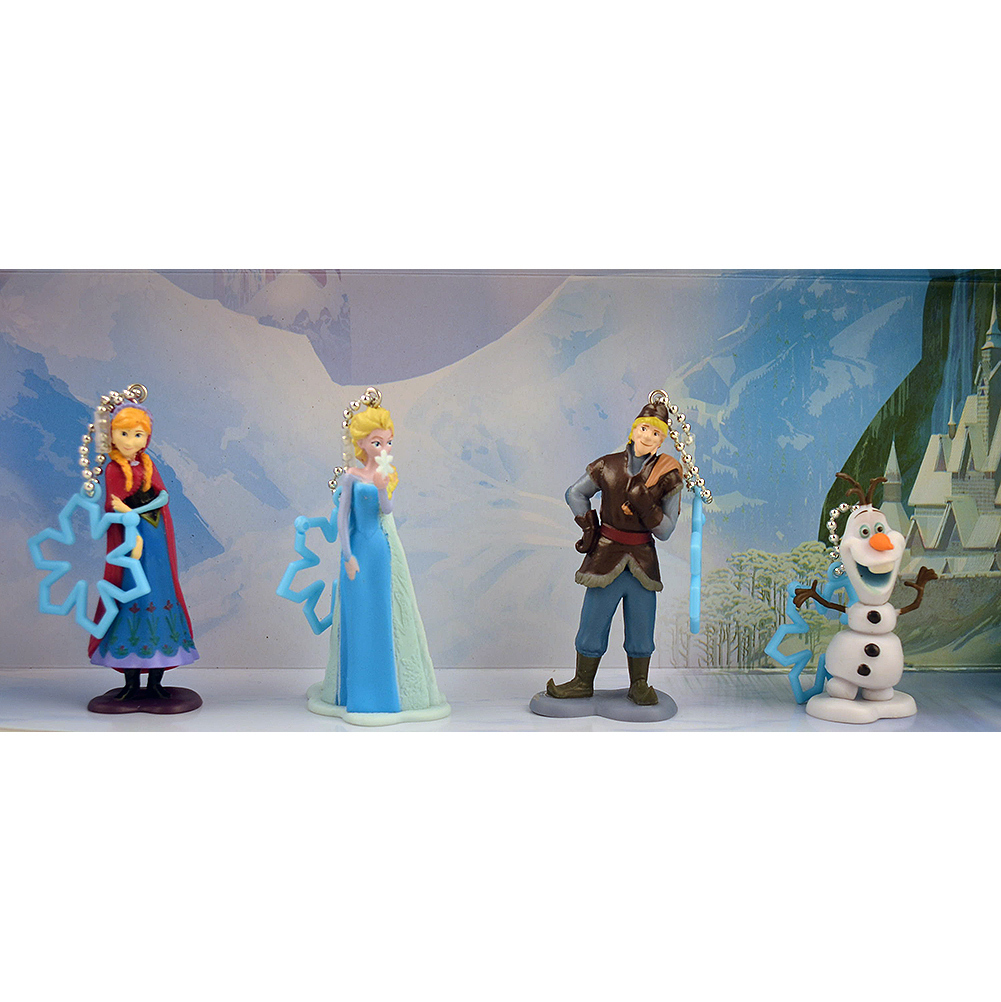 30355145 Keychain Set - Anna, Elsa, Kristoff & Olaf - 4 Piece