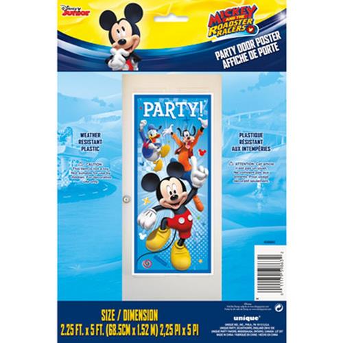 30358705 Mickey And The Roadster Racers Party Door Poster
