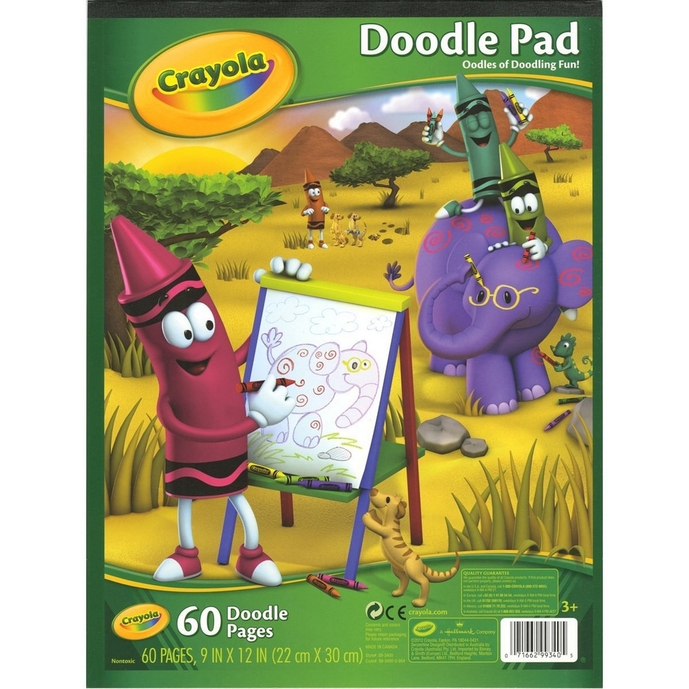 Crayola 30364695 Doodle Pad - 60 Page