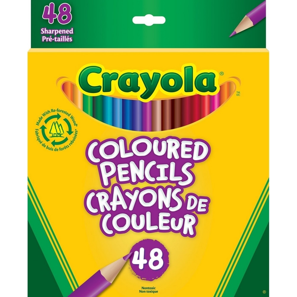 Crayola 30364635 48 Colored Pencils Creative Tool For Kids
