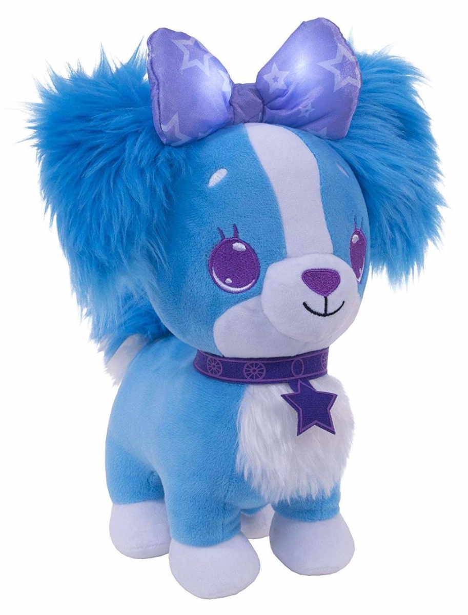 30369590 Glow Plush Cavalier Puppy, Blue