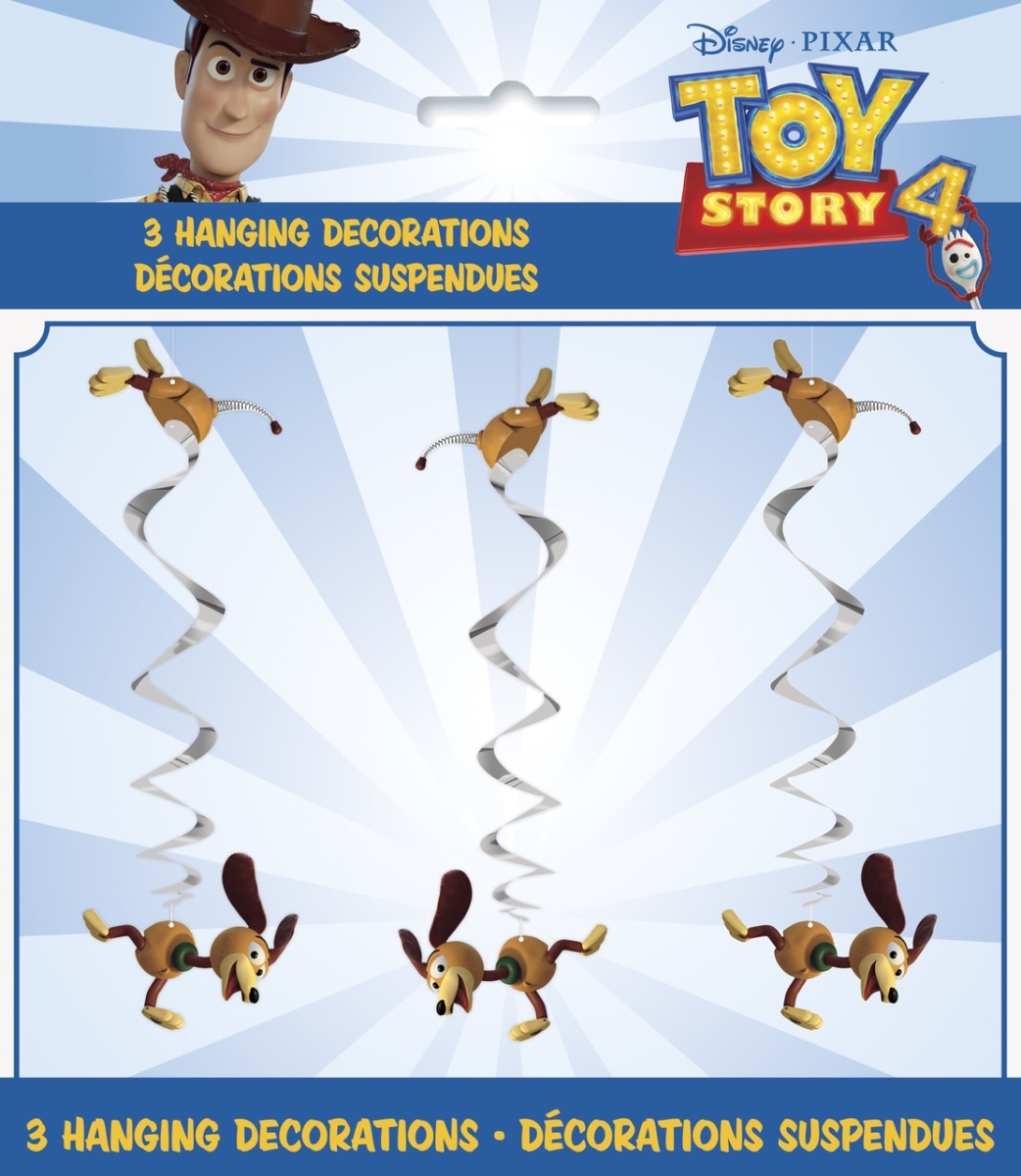 30370195 26 In. Disney Toy Story 4 Movie Hanging Swirl Decorations