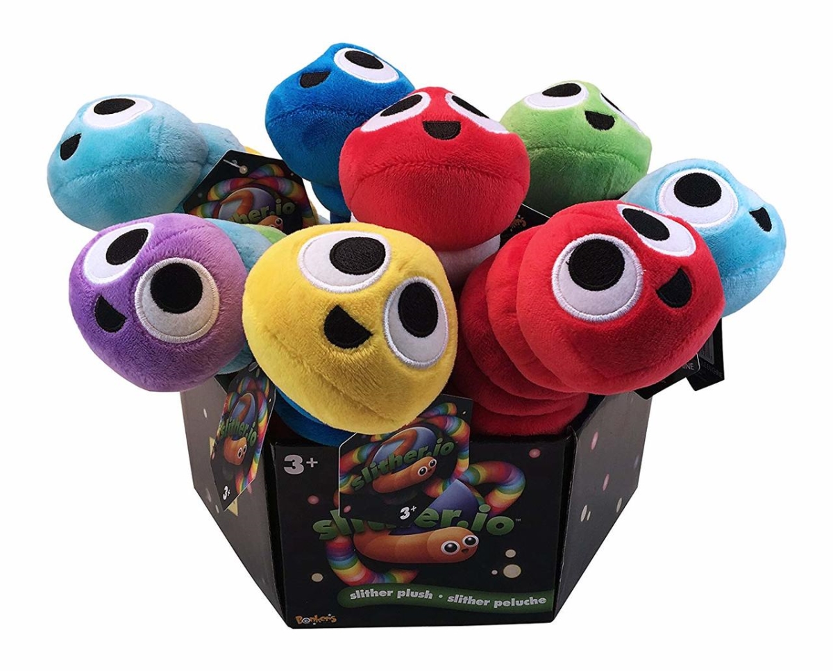 30370705 8 In. Slitherio Bendable Plush - 1 Unit - Assorted