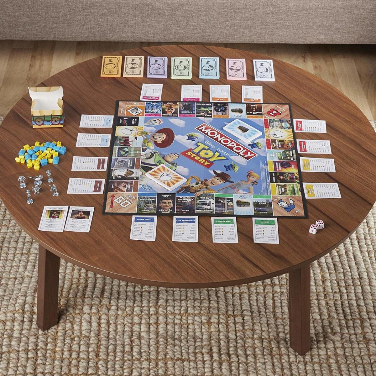 30372415 Game Family Monopoly Toy Story Board For Bilingual English & French
