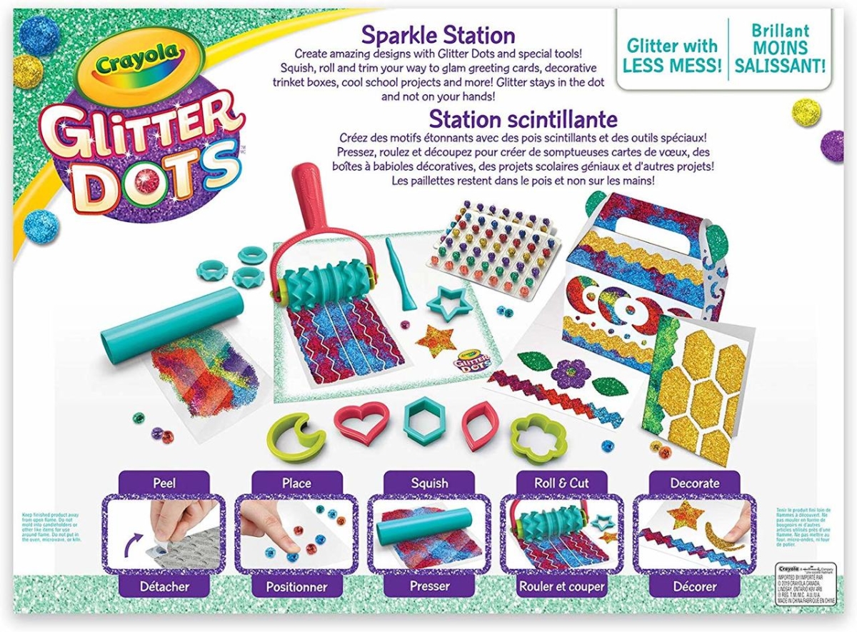 Crayola 30372730 Glitter Dots Creation Station - Sparkle Station