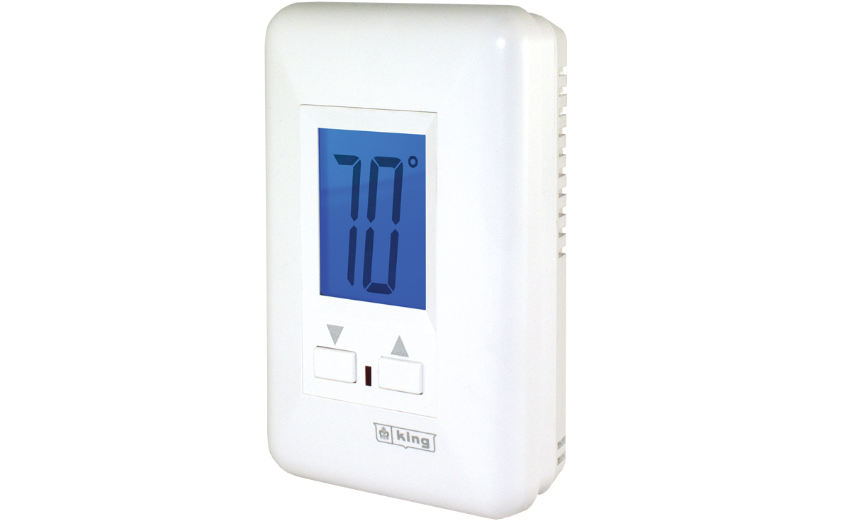 Es230-r 208-240v Electronic Single Pole Thermostat, 22a