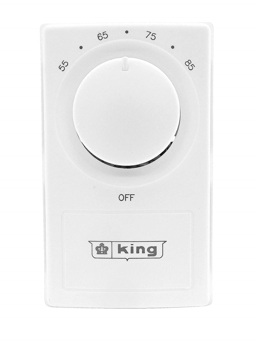 He-2 Double Pole Anticipated Thermostat, White - 22a