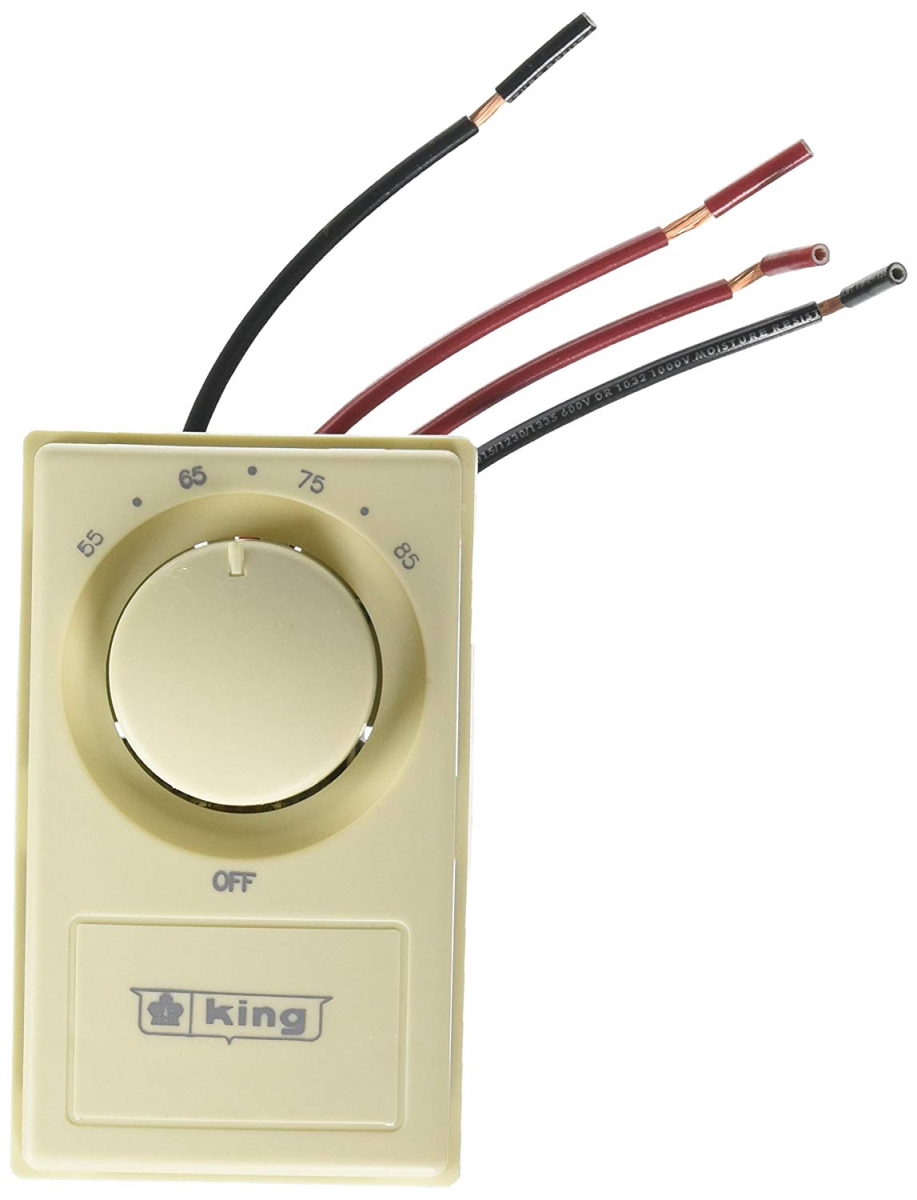 He-2a Double Pole Almond Anticipated Thermostat - 22a