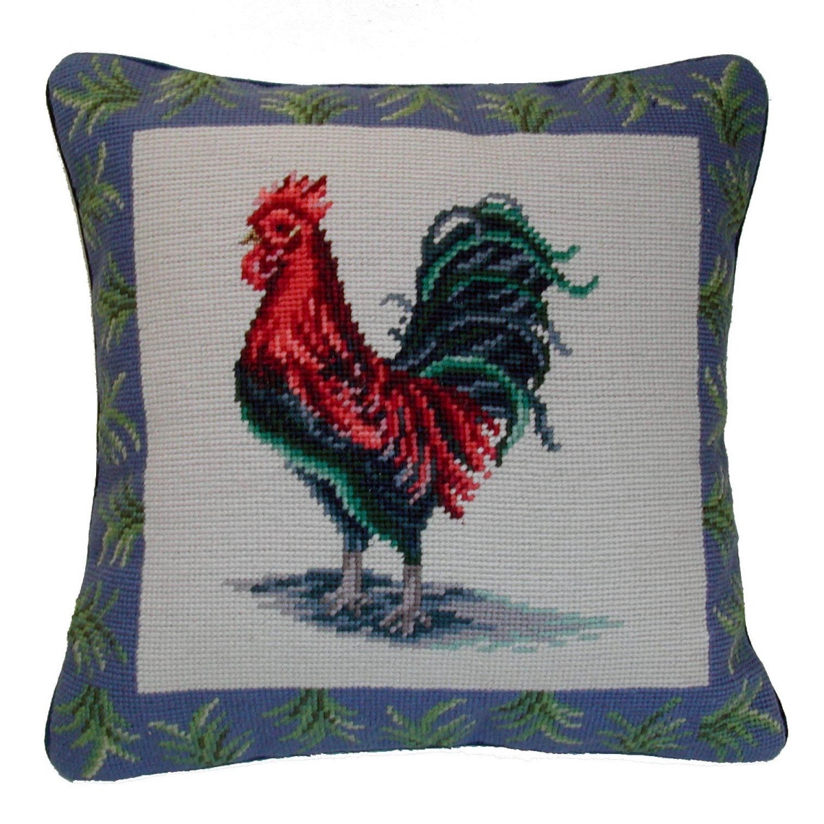 61526.c14 Rooster Throw Pillow