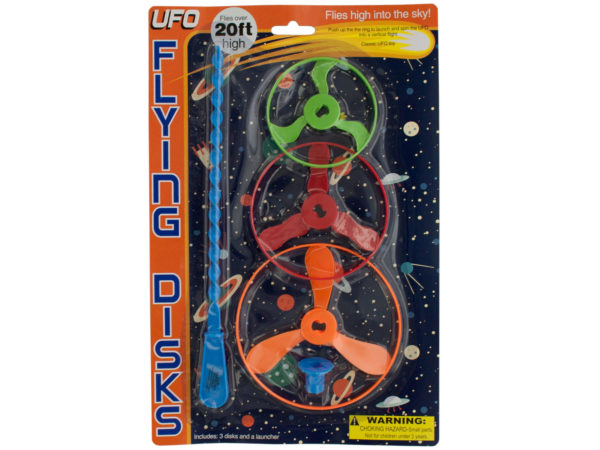 Km209-18 Ufo Flying Disc Play Set - Pack Of 18
