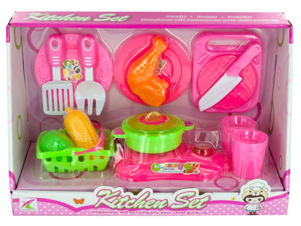 Kids Cooking Play Set - Pack Of 12