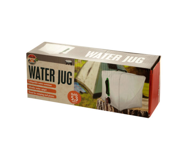 Hh301-12 5.3 Gal Collapsible Camping Water Jug - Pack Of 12