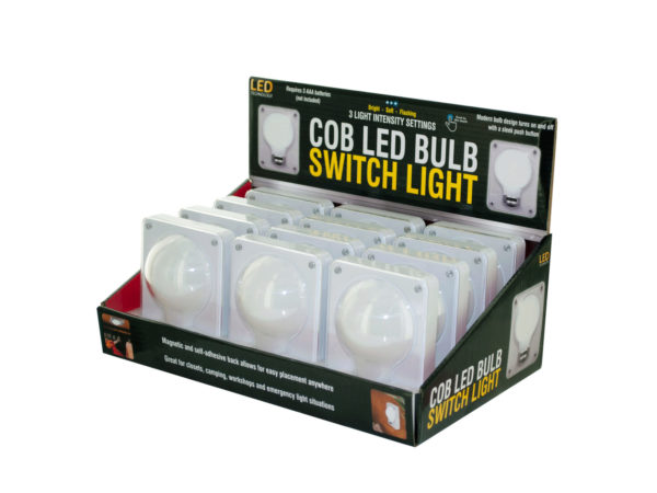 Ot415-12 12 Lbs, Cob Led Bulb Switch Light Countertop Display