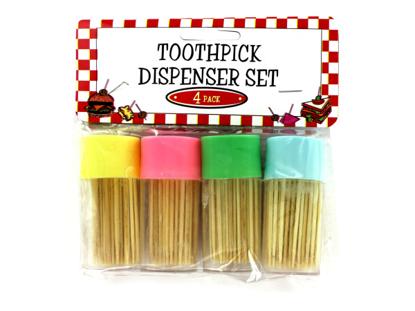 Ht557-24 Toothpick Dispenser Set - Pack Of 24