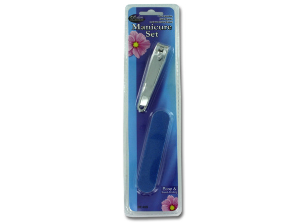 Be499-48 Nail Clipper & File Set - Pack Of 48