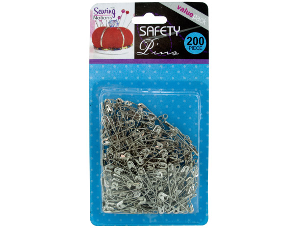 1.12 In. Standard Size Safety Pins, Pack Of 24
