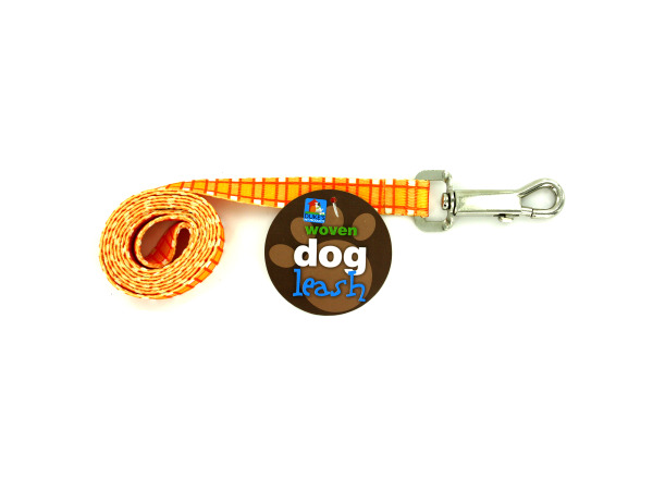 4 Ft. X 3 In. Dog Leash With Plaid Print - Pack Of 96