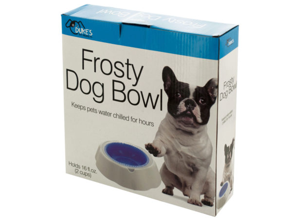 Os932-12 16 Oz Frosty Water Chilling Dog Bowl - Pack Of 12