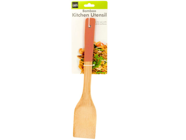 Hh880-12 Bamboo Spatula Cooking Utensils - Pack Of 12