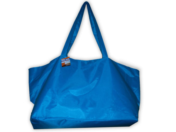 Ot904-4 Large Beach Tote Bag, Orange & Blue - Pack Of 4