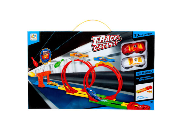 Ot976-4 Race Car Launchers With Track, Pack Of 4