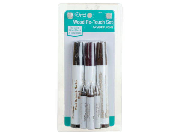 6 Piece Wood Furniture Re-touch Set - Pack Of 36