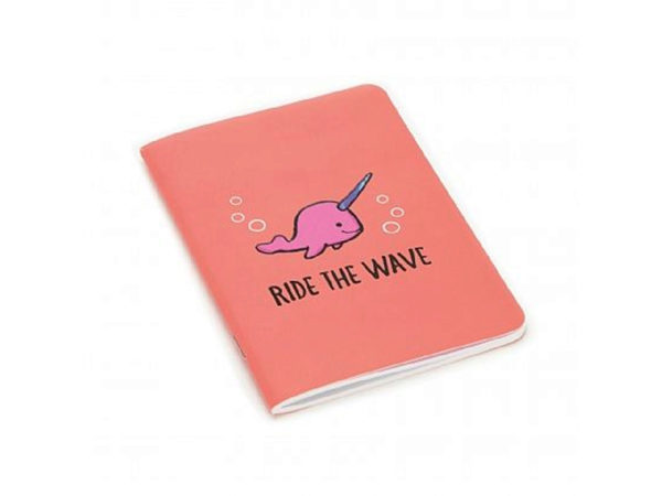 Kl785-48 Seas The Day Mini Notepad In Coral - Pack Of 48