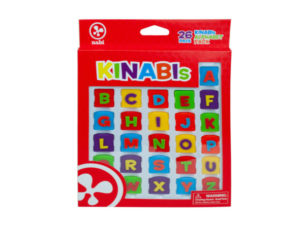 Kl788-20 26 Piece Nabi Kinabis Alphabet Pack - Pack Of 20