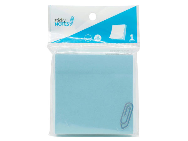 Ci132-72 3 X 3 In. Blue Sticky Notes - Pack Of 72