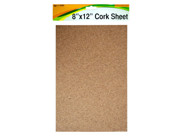 Op923-72 8 X 12 In. Cork Sheet - Pack Of 72