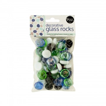Bulk Buys GR043-72 Decorative Glass Rocks - 72 Piece Bulk Buys GR043-72 Decorative Glass Rocks - 72 Piece