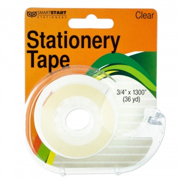 Hw974-36 Clear Stationery Tape In Dispenser - 36 Piece