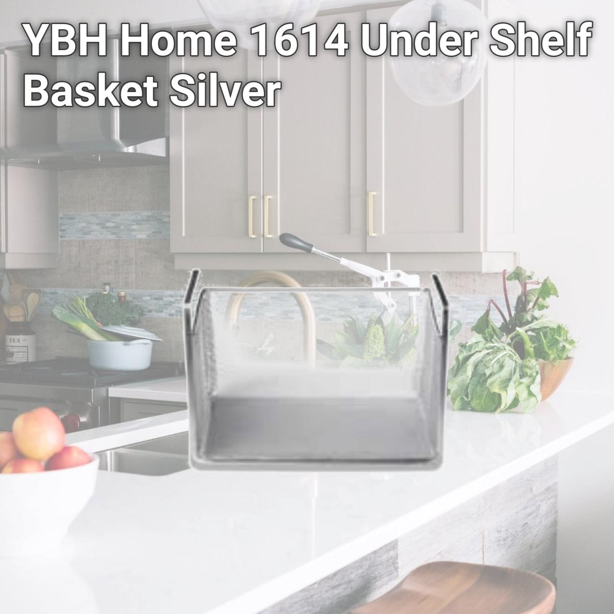 Picture of YBH Home 1614 Under Shelf Basket Silver