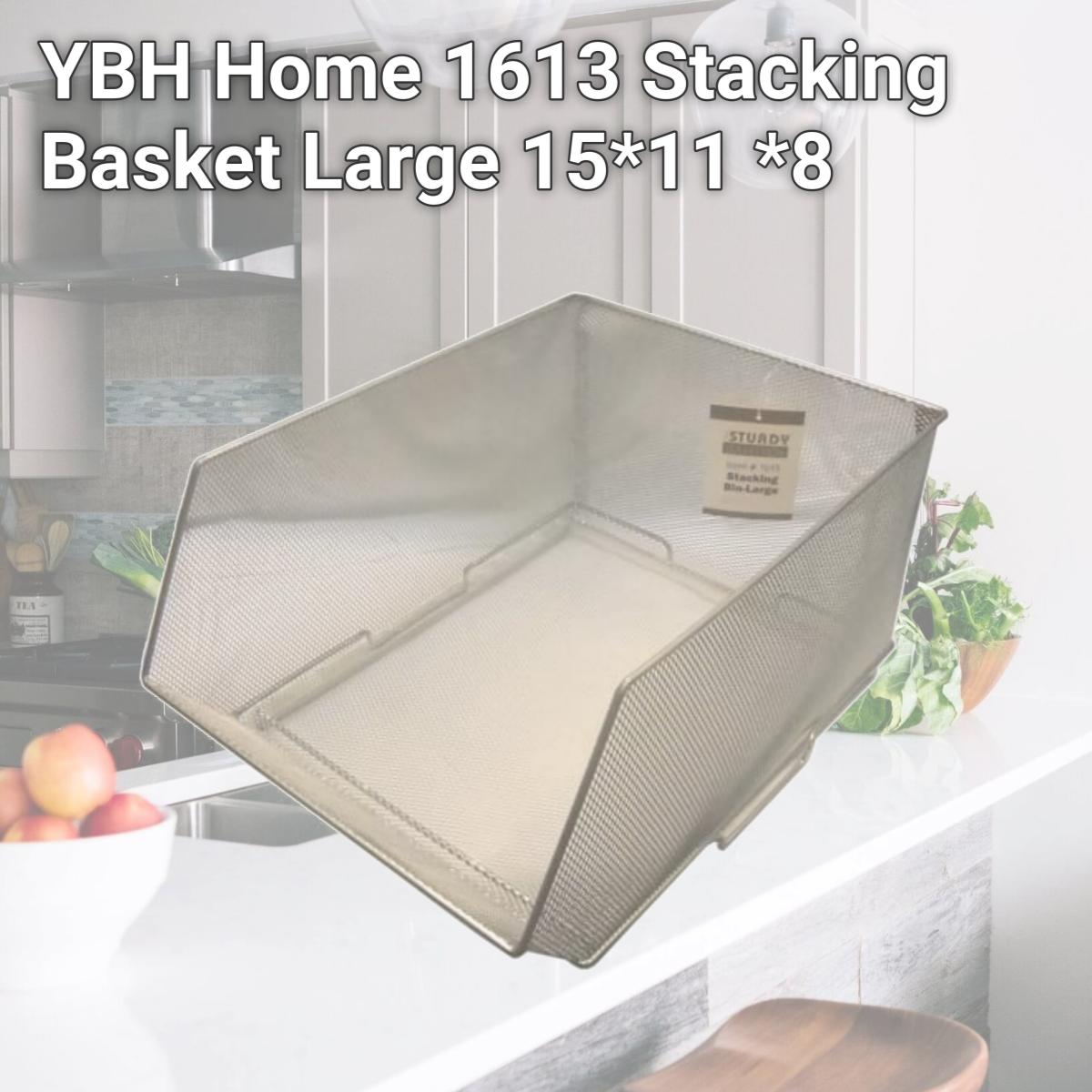 Picture of YBH Home 1613 Stacking Basket Large 15*11 *8