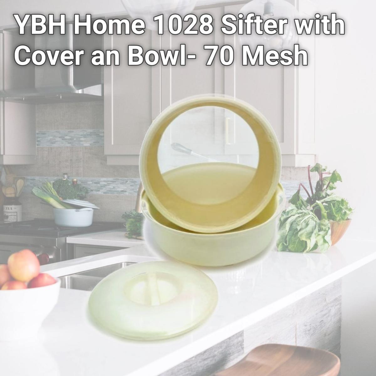 Picture of YBH Home 1028 Sifter with Cover an Bowl- 70 Mesh