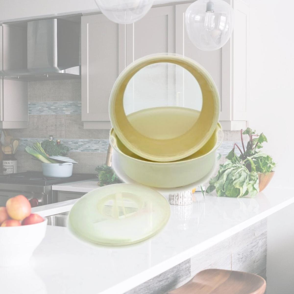 Picture of YBH Home 1028 Sifter with Cover an Bowl- 70 Mesh