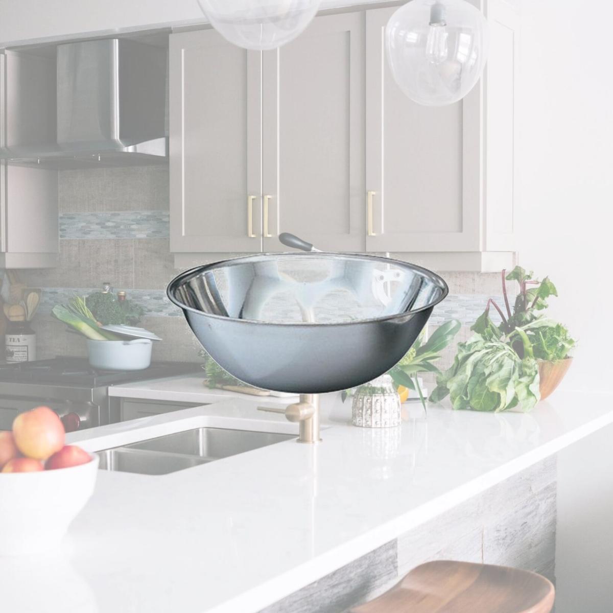 Picture of YBMHome 1177 Heavy Duty Stainless Steel Mixing Bowl 13 Quart