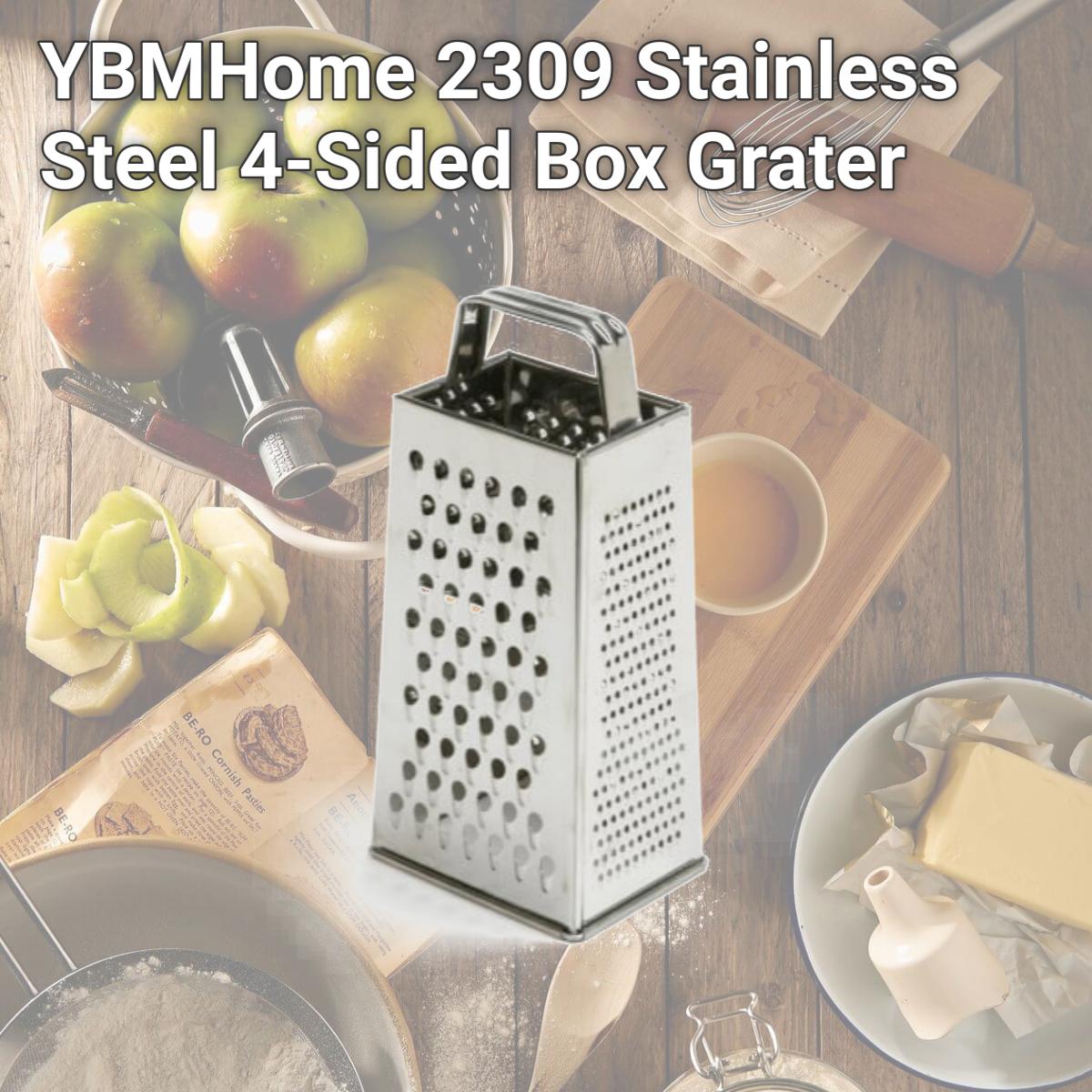 Picture of YBMHome 2309 Stainless Steel 4-Sided Box Grater